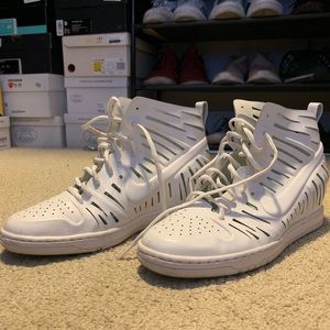 Nike Dunk Sky Hi-White Cut Out Bella